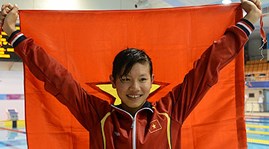 First Vietnamese swimmer to compete at world championships